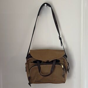 Filson “Talon Era” Padded Computer Bag Brass Hardware-Very rare